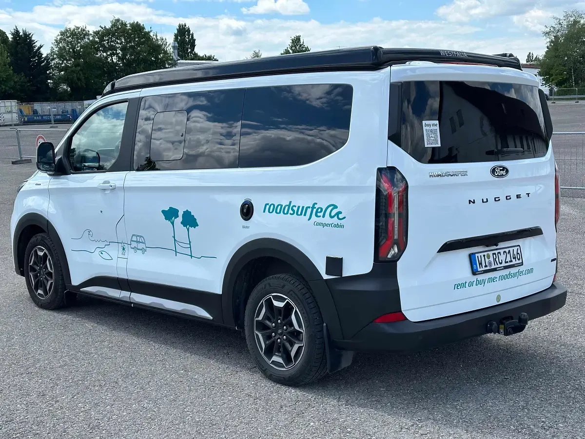 Używany Ford Transit Custom Nugget 170 KM (125 kW) 2025 Biały Minivan