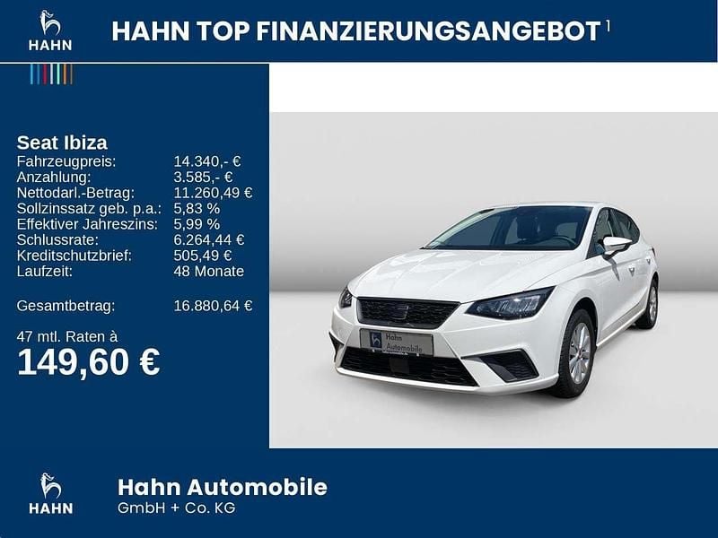 Weiß Gebraucht 2024 Seat Ibiza Reference Limousine | 14.340 € (Superpreis) - Bild 1/1