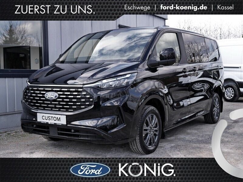 Schwarz Gebraucht 2024 Ford Tourneo Custom Titanium Van / Kleinbus | 52.890 € - Bild 1/4