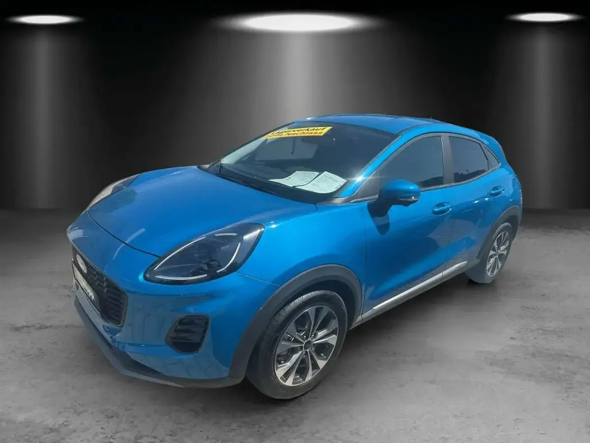 Neu Ford Puma Titanium 125 PS (91 kW) 2025 Blau SUV