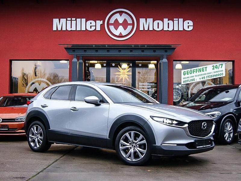 Gebraucht Mazda CX-30 122 PS (89 kW) 2021 Sonic silver SUV