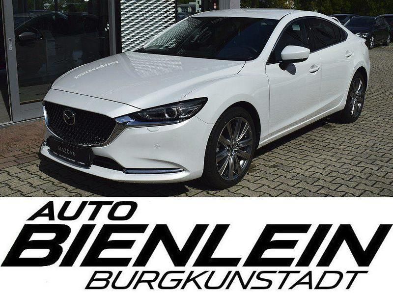 Weiß Gebraucht 2024 Mazda 6 Exclusive-Line Limousine | 27.600 € (Fairer Preis) - Bild 1/4