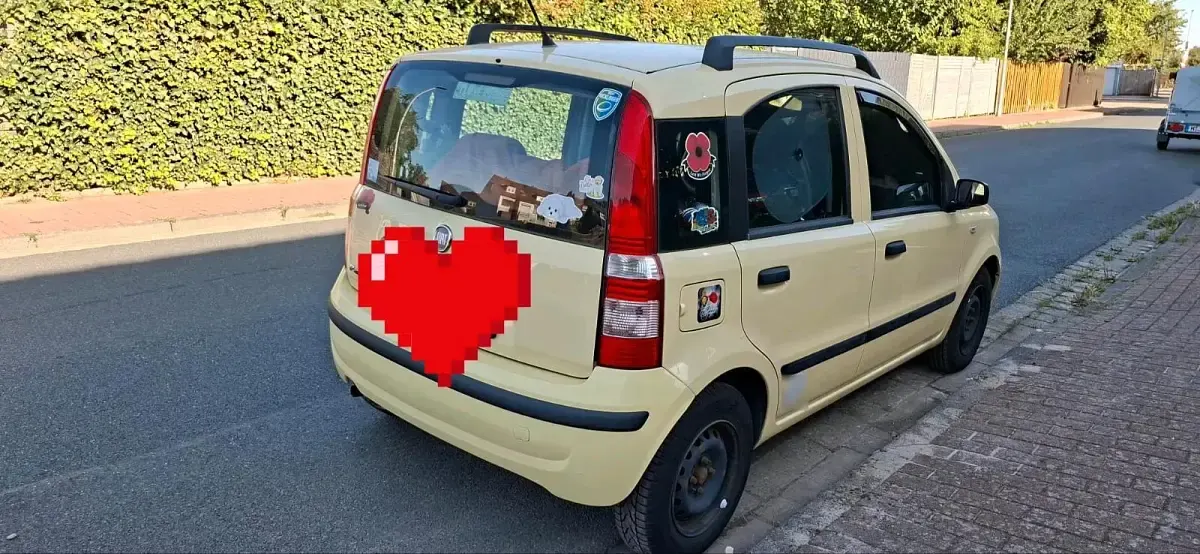 Gebraucht Fiat Panda 60 PS (44 kW) 2009 Gelb Kleinwagen
