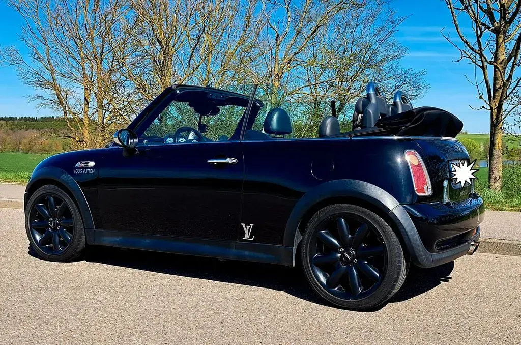 Brugt Mini Cooper S Cabriolet 170 HK (125 kW) 2005 Sort Cabriolet