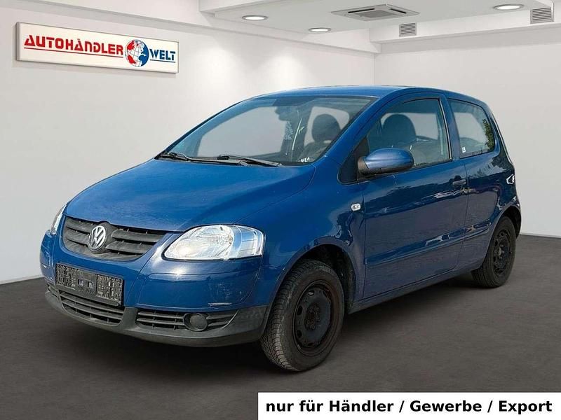 Blau Gebraucht 2009 VW Fox Basis Kleinwagen | 999 € (Superpreis) - Bild 1/3