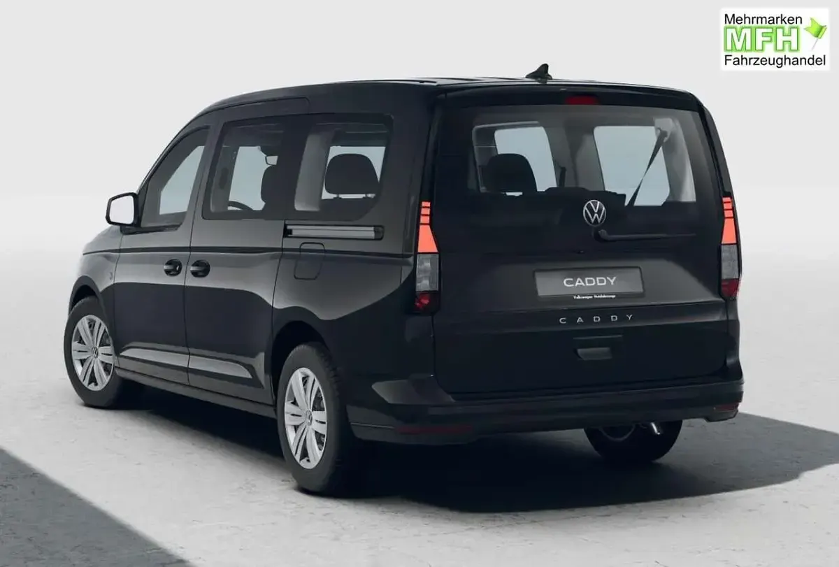 Ny VW Caddy Maxi 122 HK (89 kW) 2025 Sort MPV