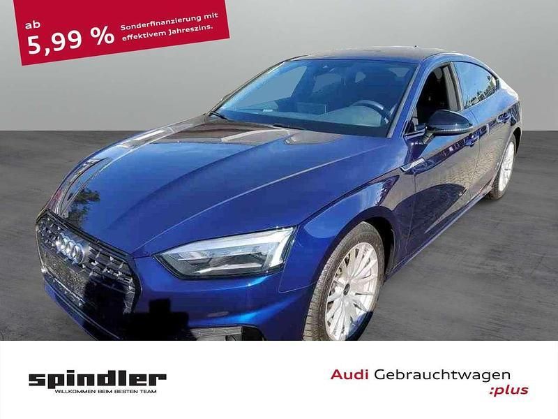 Navarrablau metallic Gebraucht 2022 Audi A5 Advanced Plus Coupé | 35.980 € (Etwas zu teuer) - Bild 1/4