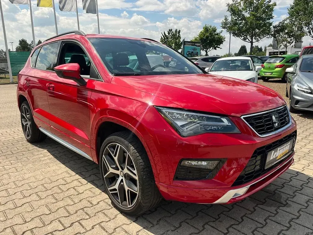 Używany Seat Ateca FR 150 KM (110 kW) 2019 Czerwony SUV