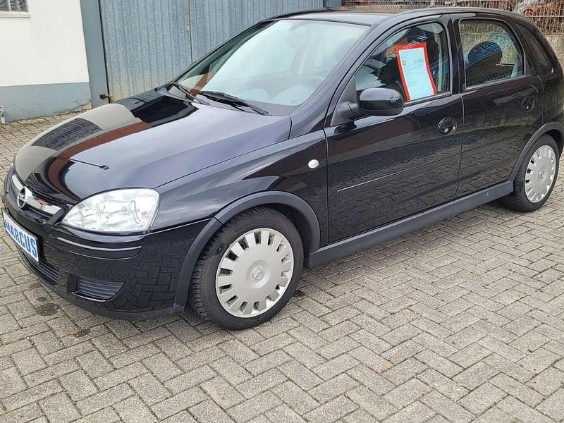 Schwarz Gebraucht 2006 Opel Corsa Edition Limousine | 2.000 € (Fairer Preis) - Bild 1/4