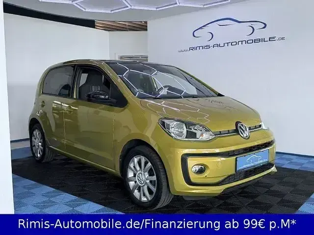 Gebraucht VW up! 118 PS (86 kW) 2017 Gelb Kleinwagen