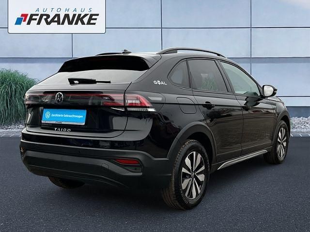 Gebraucht VW Taigo Goal 95 PS (69 kW) 2024 Deep black perleffekt SUV