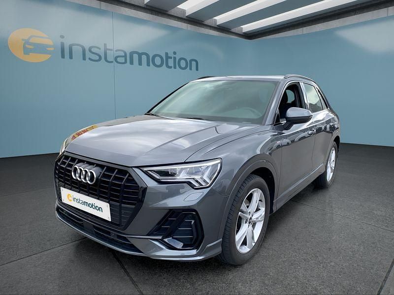 Grau Gebraucht 2021 Audi Q3 S-Line SUV | 32.249 € (Fairer Preis) - Bild 1/4