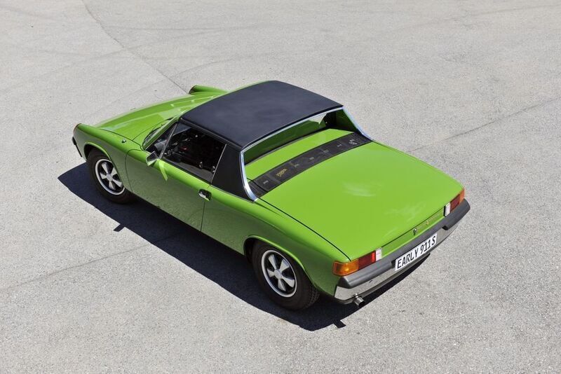 Gebraucht Porsche 914 110 PS (80 kW) 1970 Grün Cabrio