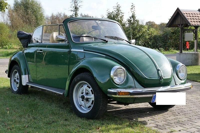 Grün Gebraucht 1975 VW Käfer Cabrio | 29.000 € - Bild 1/4