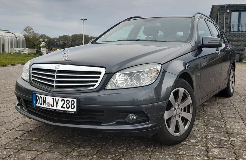 Grau Gebraucht 2009 Mercedes C220 Elegance Kombi | 3.450 € (Fairer Preis) - Bild 1/4