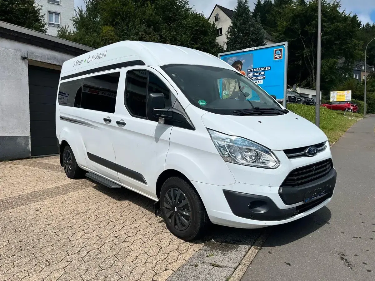 Gebraucht Ford Transit Custom 125 PS (91 kW) 2015 Weiß Kombi