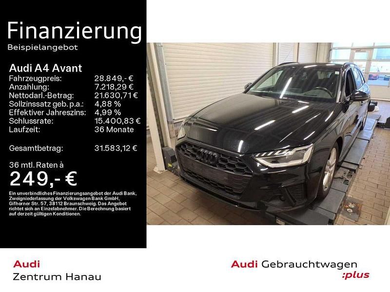 Gebraucht Audi A4 Competition 204 PS (150 kW) 2022 Mythosschwarz metallic Kombi