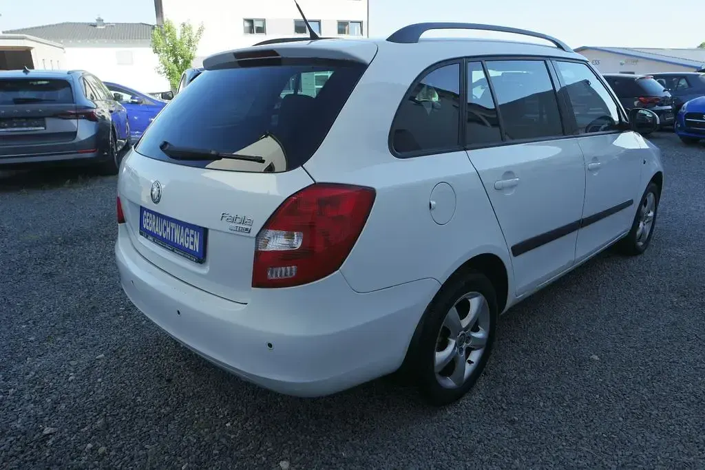 Gebraucht Skoda Fabia Style 105 PS (77 kW) 2009 Weiß Kombi