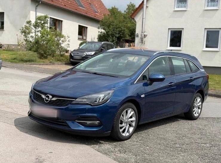 Gebraucht Opel Astra 125 PS (91 kW) 2020 Blau Kombi