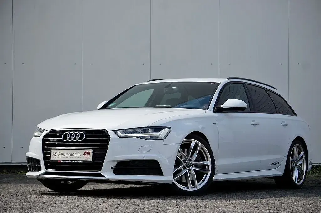 Gebraucht Audi A6 S-Line 320 PS (235 kW) 2015 Weiß Limousine