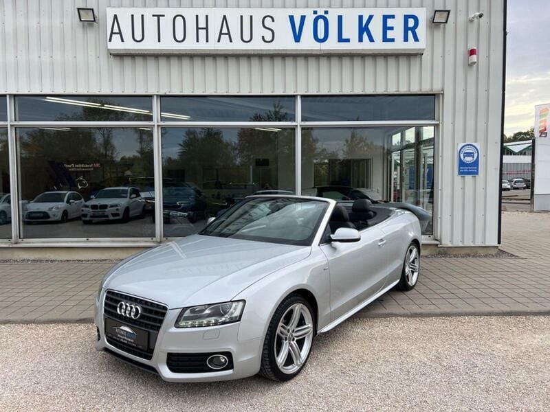 Silber Gebraucht 2009 Audi A5 Cabriolet Sport Cabrio | 7.500 € (Superpreis) - Bild 1/4