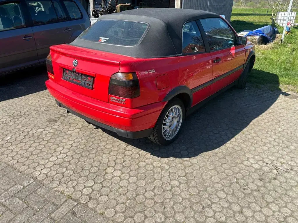 Gebraucht VW Golf Cabriolet 75 PS (55 kW) 1995 Rot Cabrio