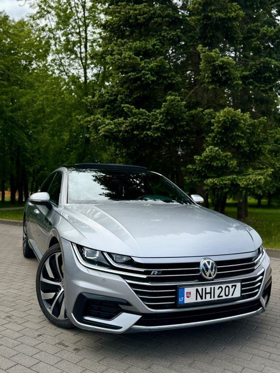 Grau Gebraucht 2019 VW Arteon R-line Limousine | 18.000 € - Bild 1/4