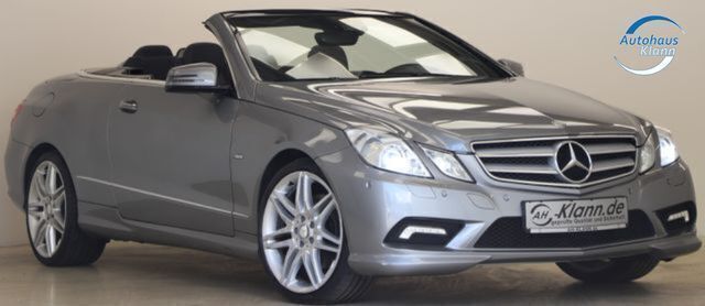 Schwarz Gebraucht 2011 Mercedes E350 AMG line Cabrio | 14.999 € (Fairer Preis) - Bild 1/4