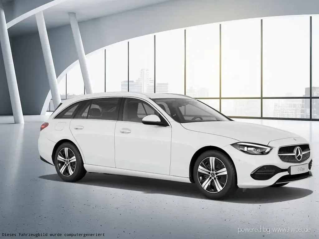 Gebraucht Mercedes C180 Advanced 170 PS (125 kW) 2025 Unilack polarweiß Kombi