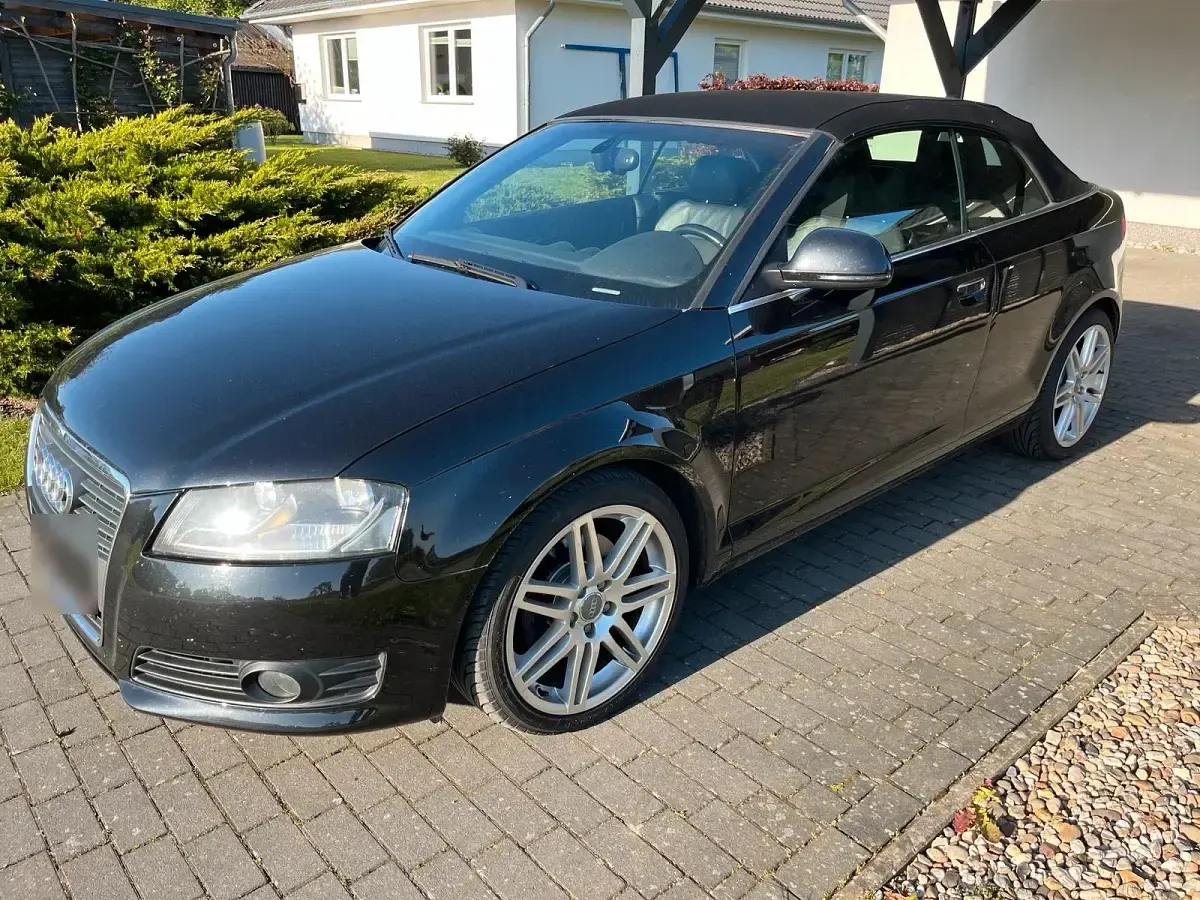 Gebraucht Audi A3 Cabriolet 200 PS (147 kW) 2009 Schwarz Cabrio