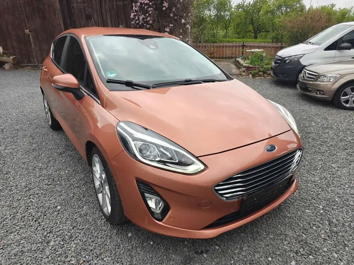 Brugt Ford Fiesta Titanium 125 HK (91 kW) 2017 Brun Hatchback