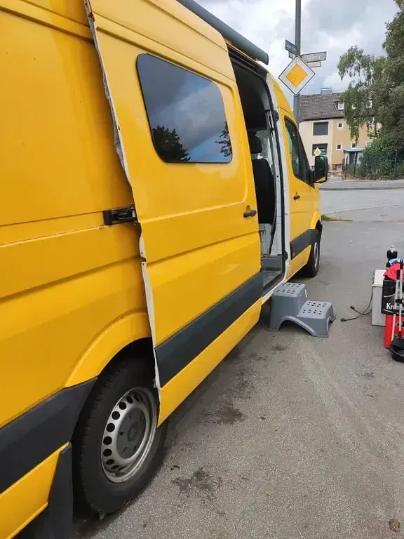 Gebraucht VW Crafter 136 PS (100 kW) 2014 Gelb Van