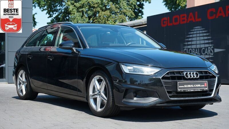 Brillantschwarz Gebraucht 2021 Audi A4 Business Kombi | 19.885 € (Guter Preis) - Bild 1/4