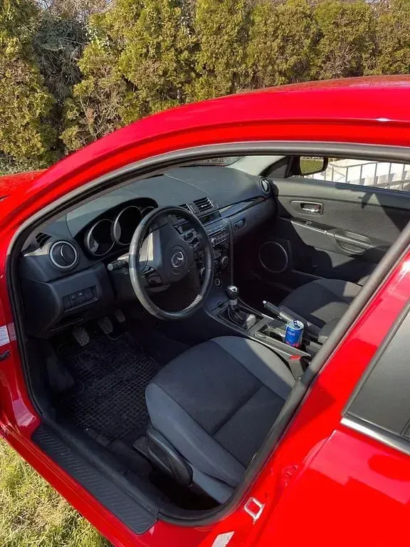 Usata Mazda 3 105 CV (77 kW) 2008 Rosso Berlina