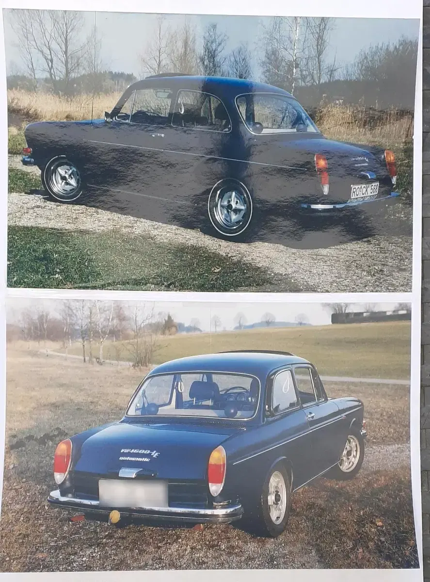 Usata VW Type 3 54 CV (39 kW) 1969 Blu Berlina