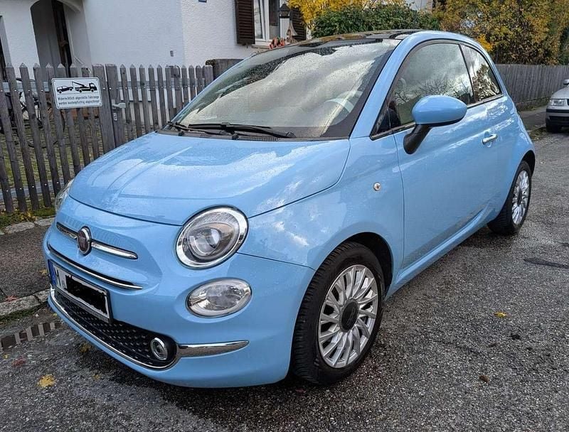 Blau Gebraucht 2016 Fiat 500 Limousine | 8.900 € (Fairer Preis) - Bild 1/4