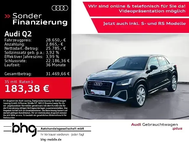 Gebraucht Audi Q2 S-Line 150 PS (110 kW) 2025 SUV