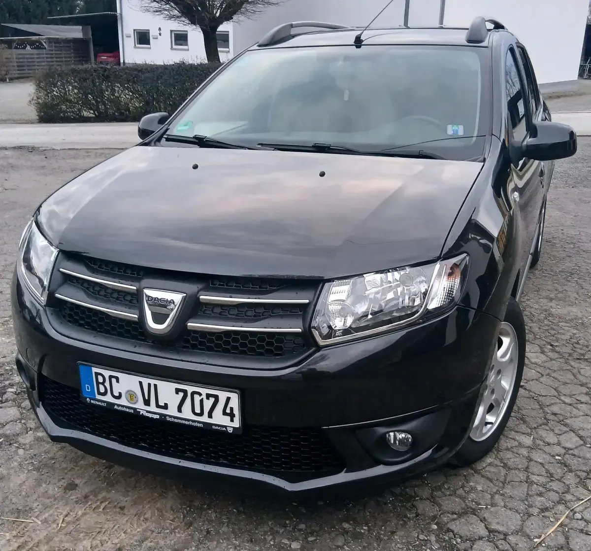 Używany Dacia Logan MCV 90 KM (66 kW) 2015 Czarny Kombi