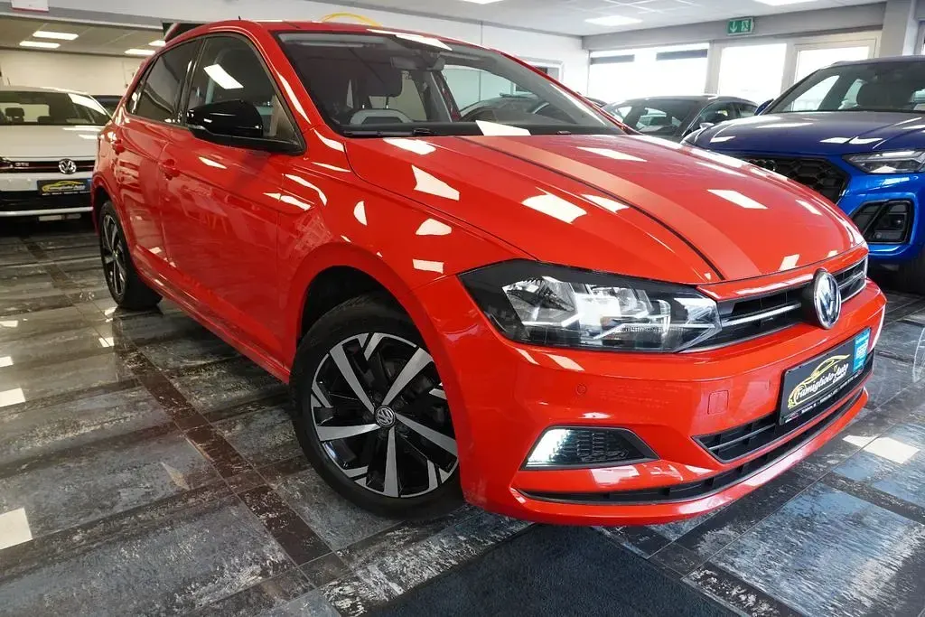 Gebraucht VW Polo Beats 75 PS (55 kW) 2018 Rot Kleinwagen