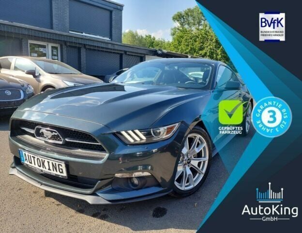 Grün Gebraucht 2015 Ford Mustang Coupé | 22.495 € (Superpreis) - Bild 1/4