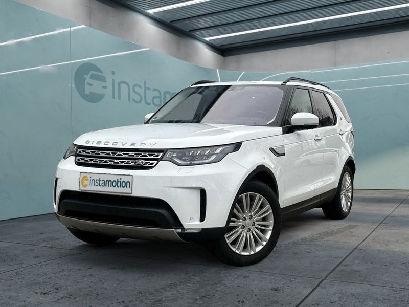 Weiß Gebraucht 2020 Land Rover Discovery 5 HSE Luxury SUV | 46.690 € (Teuer) - Bild 1/4