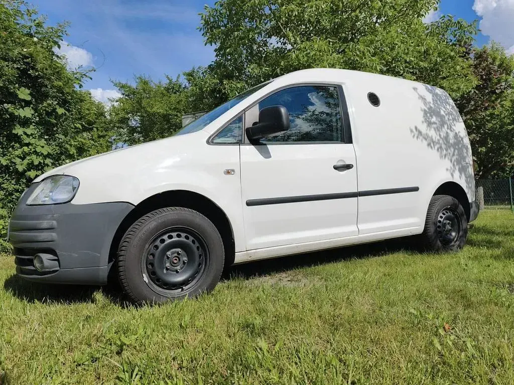Gebraucht VW Caddy 109 PS (80 kW) 2009 Weiß Van / Kleinbus