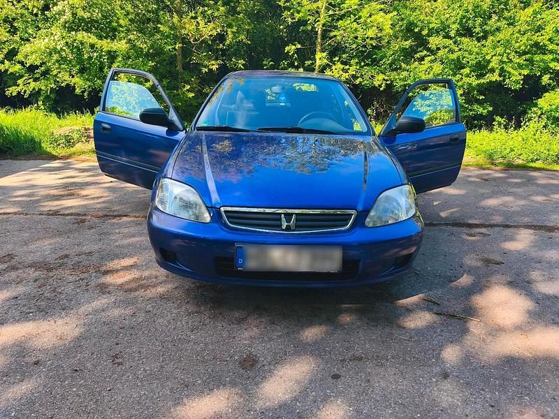 Blau Gebraucht 1999 Honda Civic Kleinwagen | 2.900 € - Bild 1/4