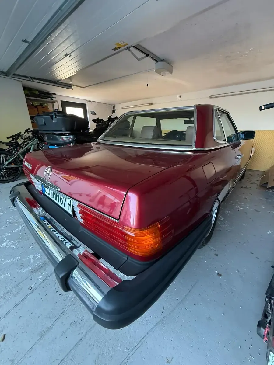Gebraucht Mercedes SL380 163 PS (119 kW) 1982 Rot Cabrio