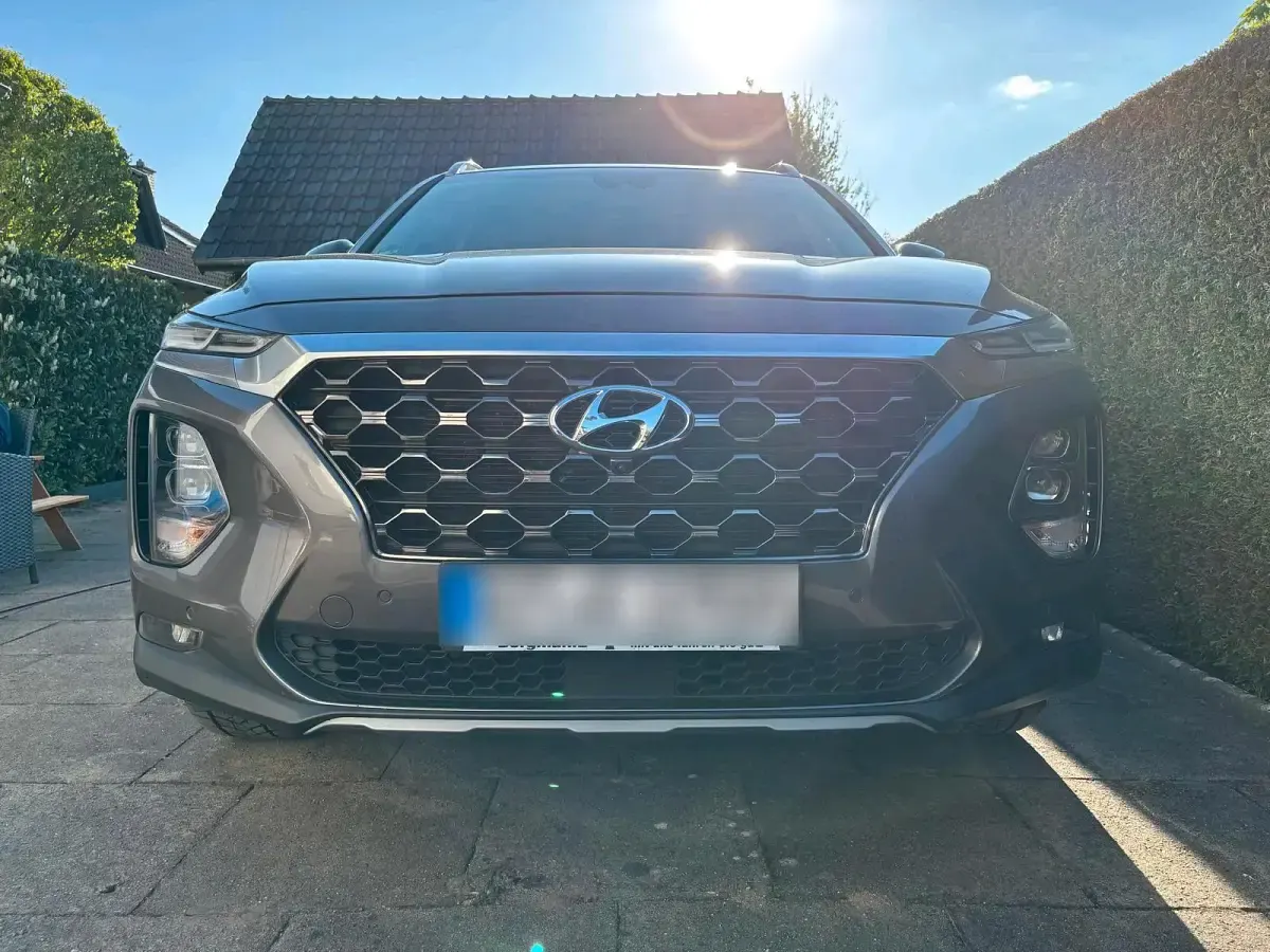 Gebraucht Hyundai Santa Fe Premium 185 PS (136 kW) 2018 Grau SUV