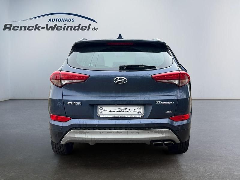 Gebraucht Hyundai Tucson Classic 177 PS (130 kW) 2017 Blau SUV
