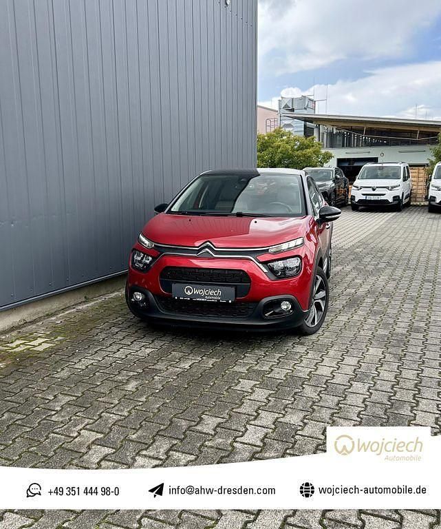 Rot Gebraucht 2023 Citroën C3 PureTech Kleinwagen | 14.990 € (Fairer Preis) - Bild 1/4