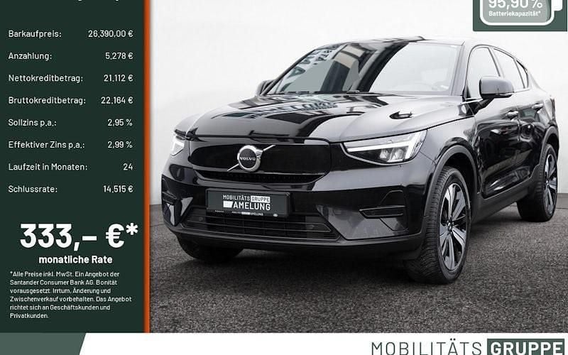 Schwarz Gebraucht 2022 Volvo EC40 Core SUV | 26.390 € (Superpreis) - Bild 1/4