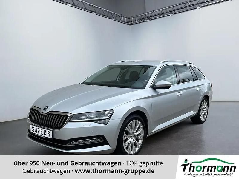 Brilliantsilber Gebraucht 2022 Skoda Superb Style Kombi | 24.950 € (Guter Preis) - Bild 1/4