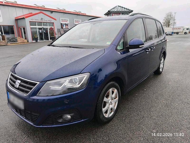 Gebraucht Seat Alhambra 150 PS (110 kW) 2017 Blau Van / Kleinbus
